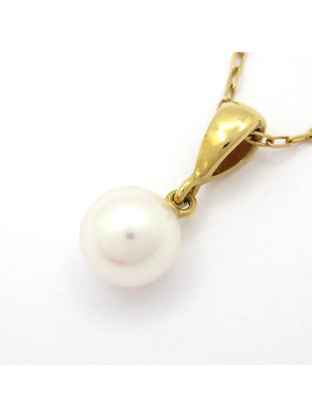 Mikimoto 18K Yellow Gold Cream Pearl #320160M58B